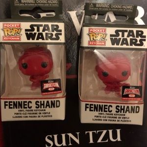 POP! FUNKO pocket Keychain STAR WARS x2